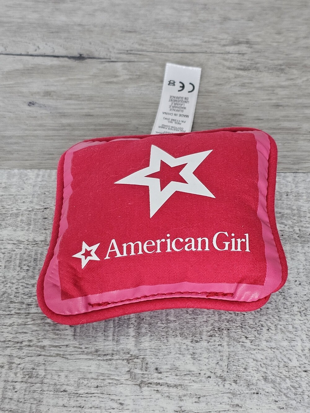 American Girl Grand Hotel Red Star Logo Pillow Replacement Throw Pillow #27